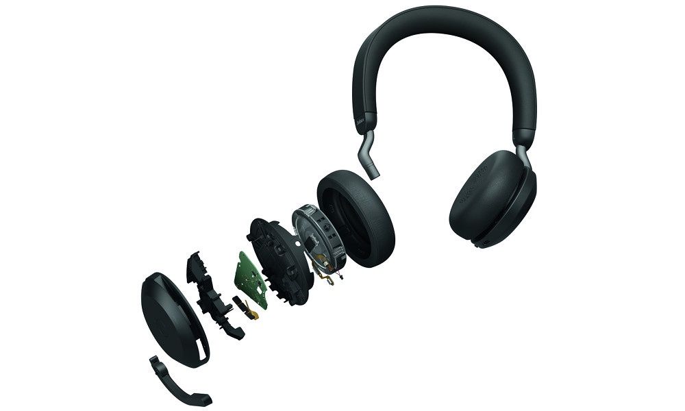 Słuchawki Jabra Evolve2 75 konstrukcja