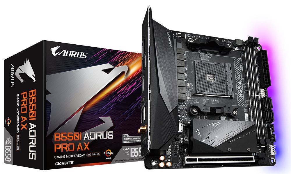 Gigabyte B550I Aorus Pro AX