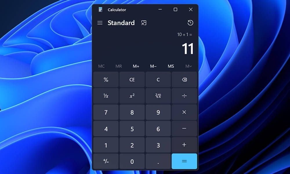 Windows 11 Kalkulator