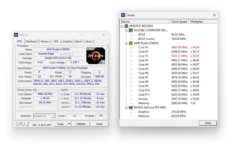 AMD Ryzen 9 9900X