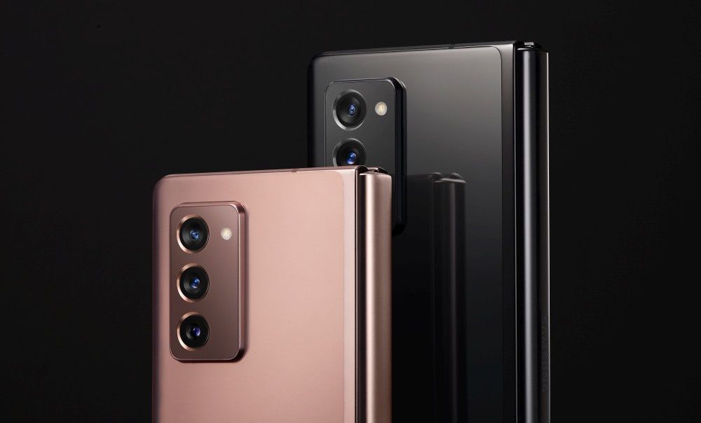 Samsung Galaxy Z Fold 2 aparaty kolory