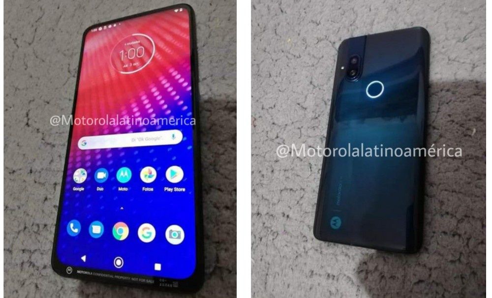 Motorola wysuwany aparat