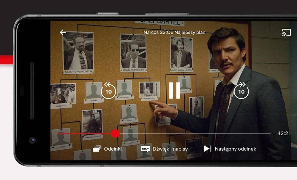 Netflix Mobile smartfon