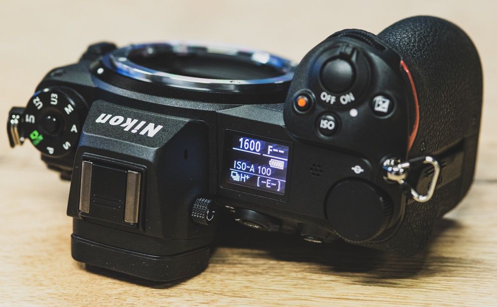 Nikon Z7 górny panel