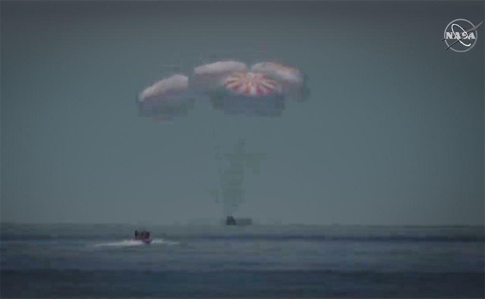 SpaceX lądowanie udane