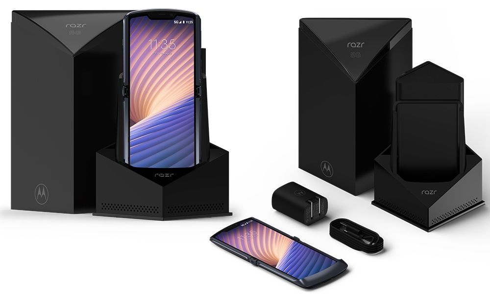 Pudełko Motorola RAZR 5G