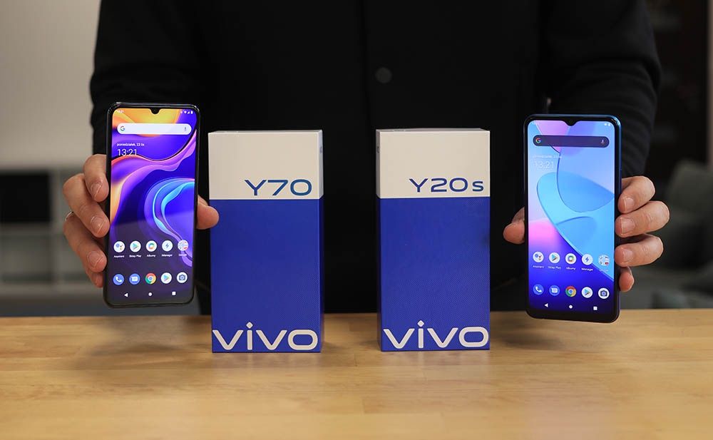 vivo y20s czy vivo y70 - porównanie