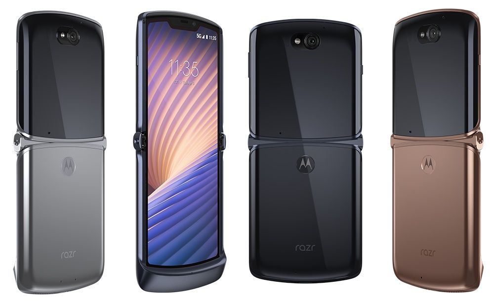 Moto RAZR 5G kolory