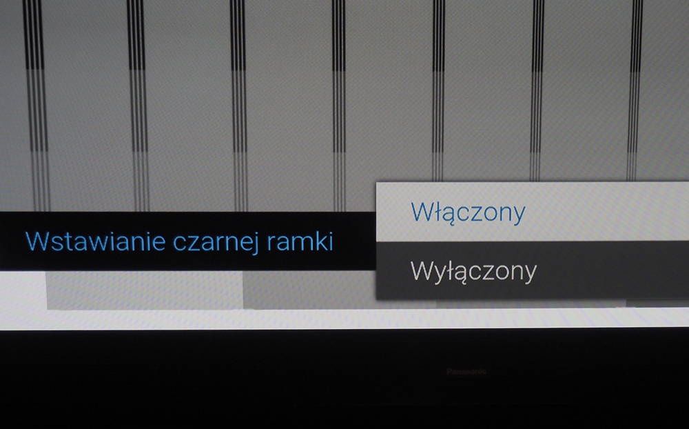 czarna ramka w Panasonic 65GZ2000