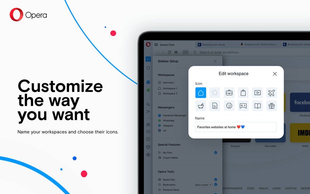 Opera Workspace
