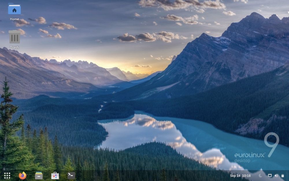 EuroLinux Desktop pulpit