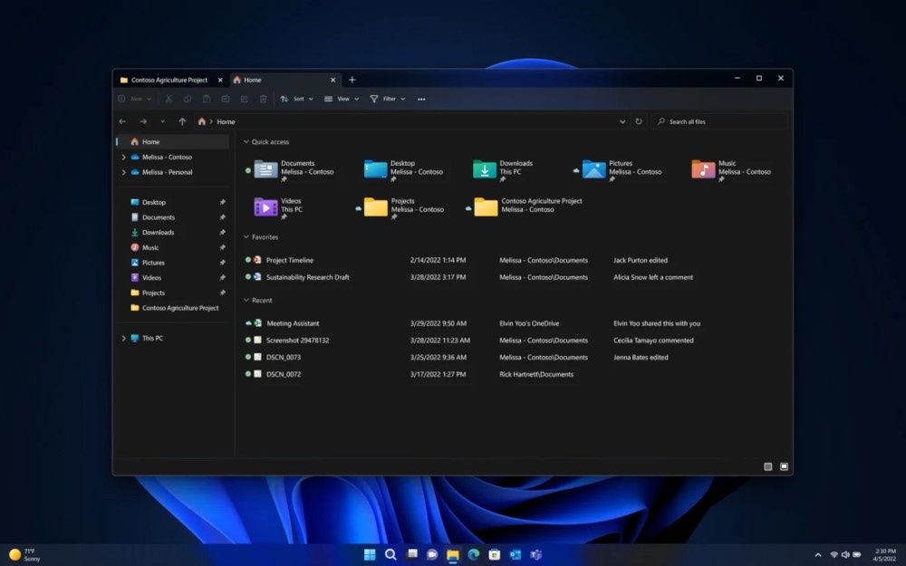 Windows 11 karty