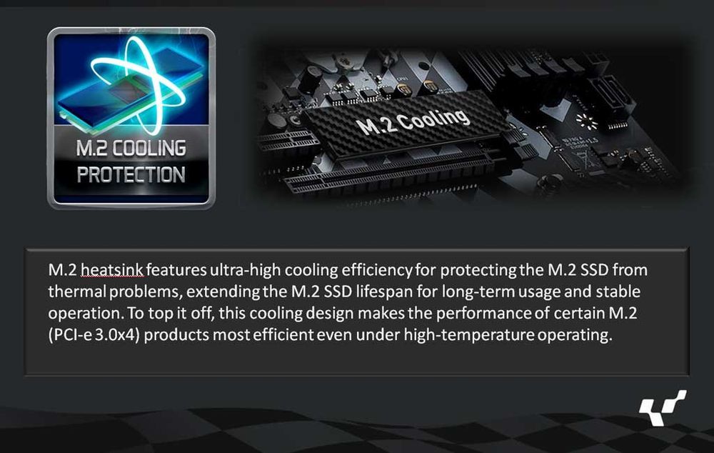 Biostar Z270GT9 - M.2 Cooling