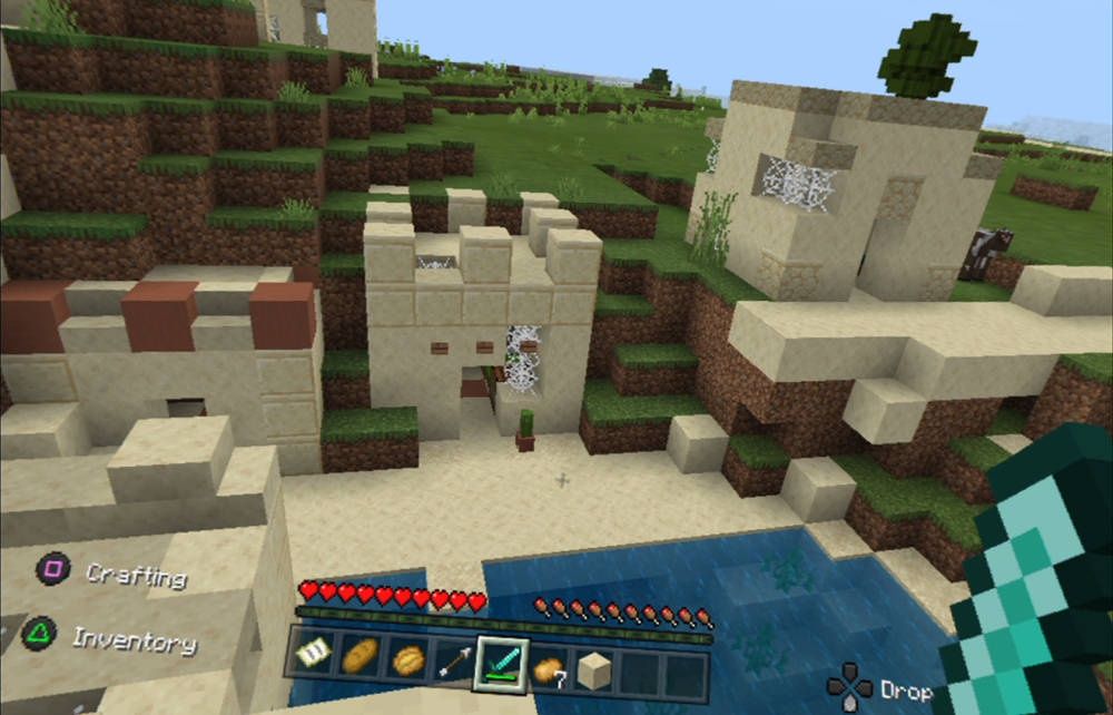 Minecraft x PSVR screen 2