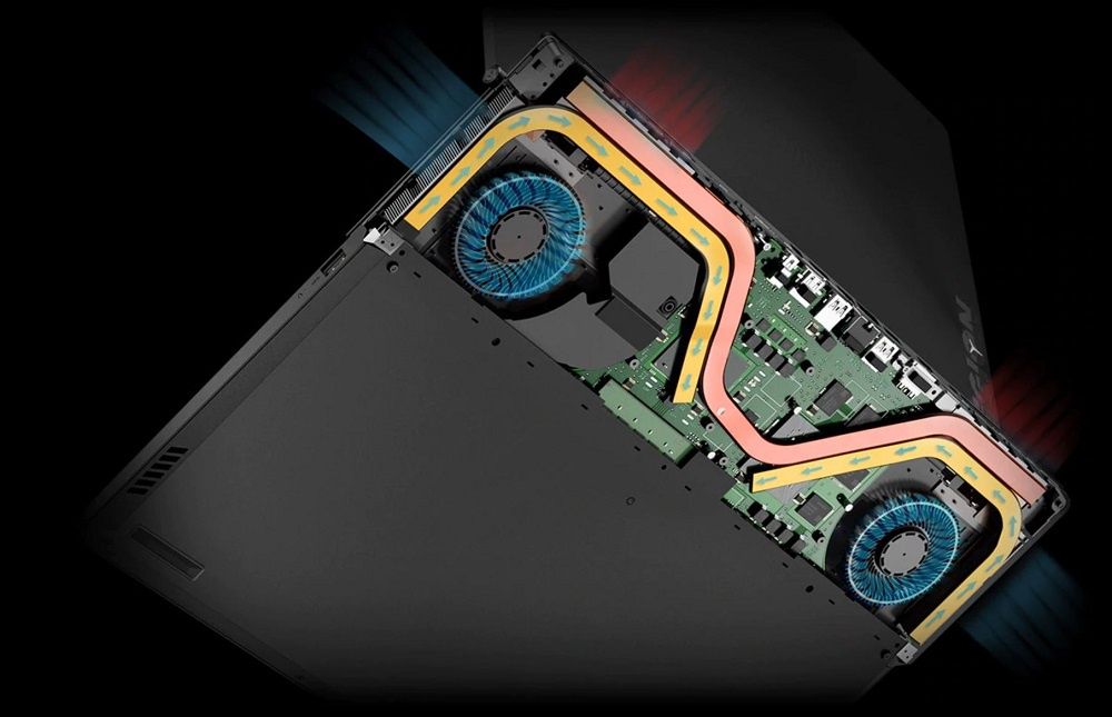 Lenovo Legion Y530 - Chłodzenie