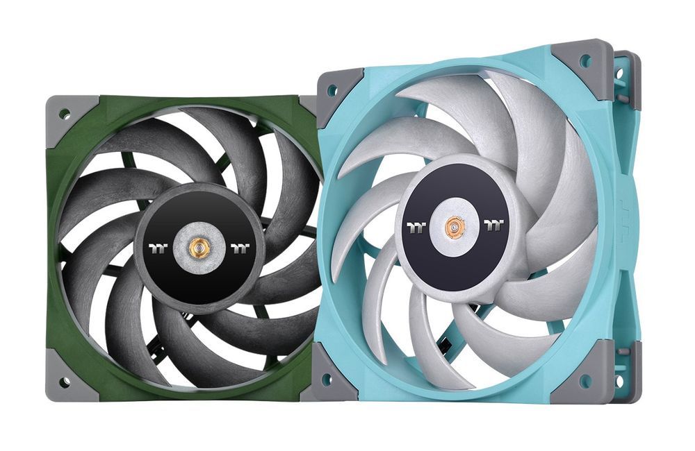 Thermaltake Toughfan 12 Turquoise i Racing Green