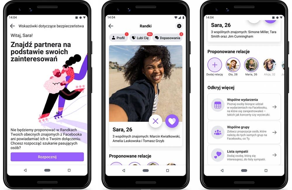 Facebook Dating Randki
