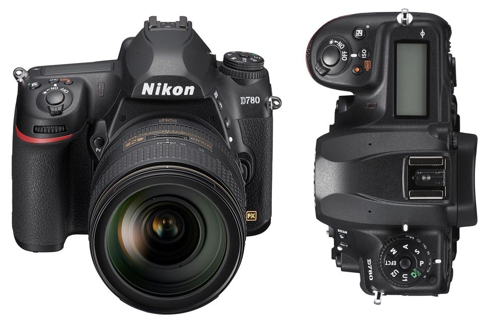 Nikon D780 góra przód