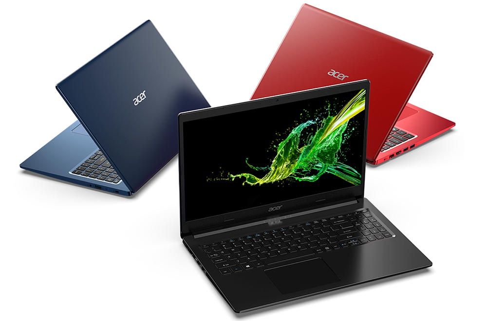 Acer Aspire 3 laptop wersje