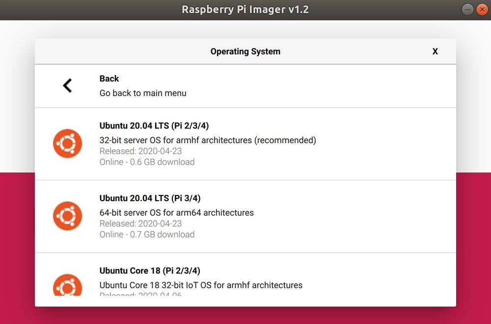 Ubuntu Raspberry