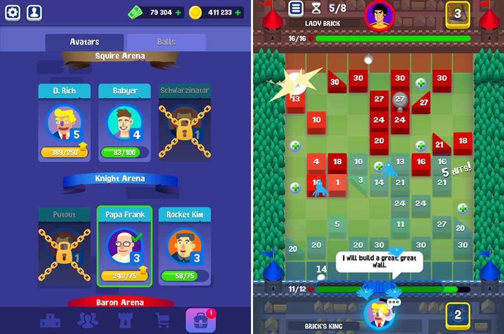 Brick Royale screen