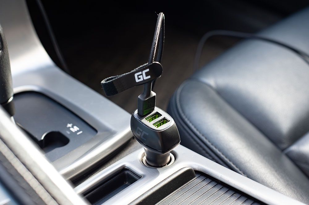 Green Cell GC PowerRide - ładowarka samochodowa 3x USB