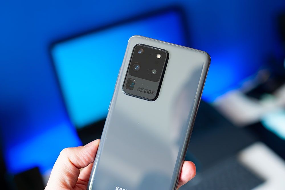 Samsung Galaxy S20 Ultra - aparat