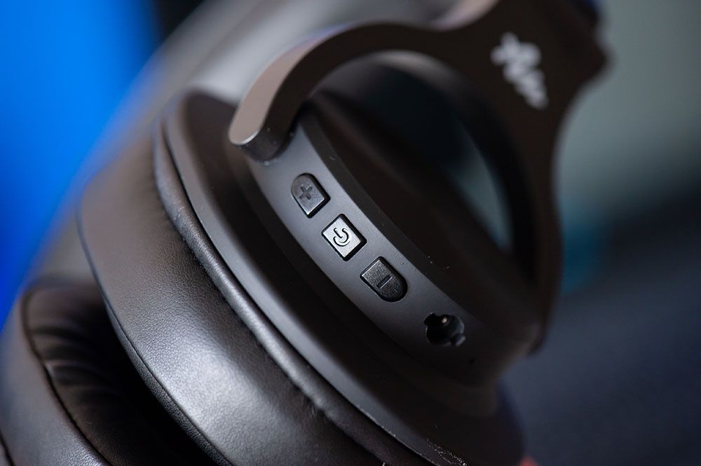 Audictus Leader - przyciski oraz mini jack 3,5 mm