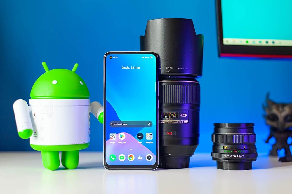 realme 8 ekran AMOLED
