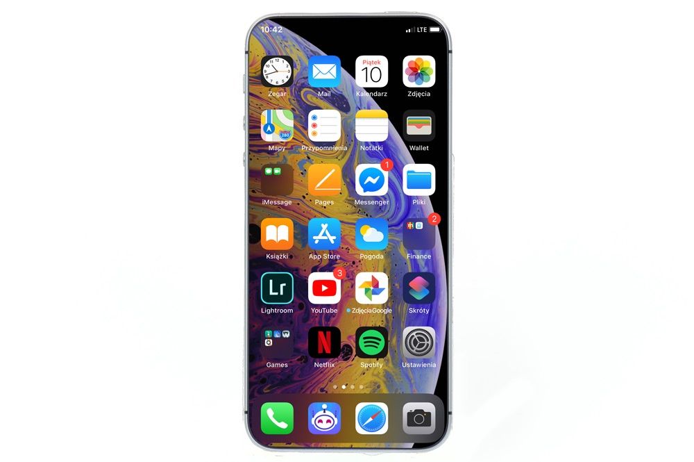 iPhone 9 - projekt koncepcyjny, przód