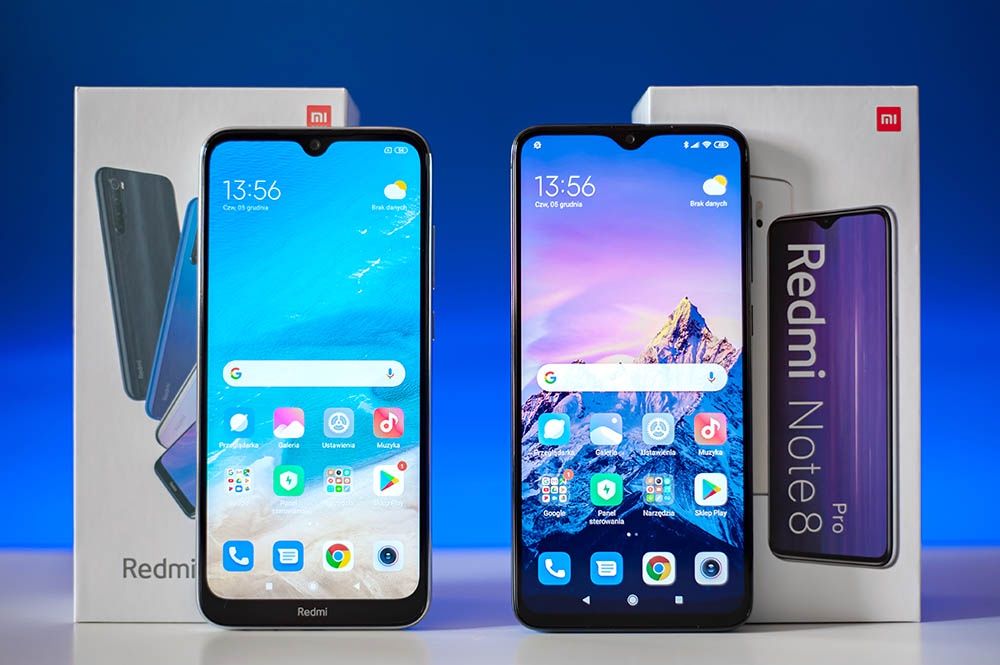 Redmi Note 8 Pro czy Redmi Note 8T - wyświetlacz