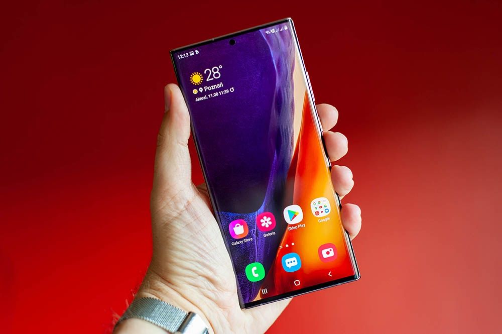 Samsung Galaxy Note 20 Ultra - ekran 120 Hz