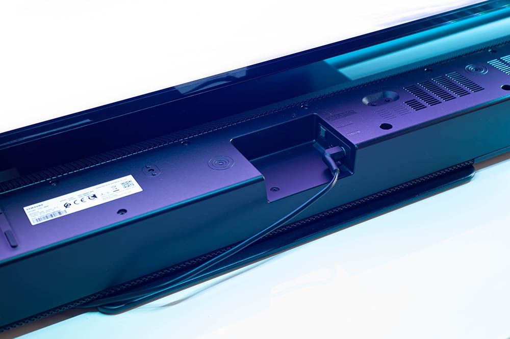 Samsung Q800T Soundbar - złącza