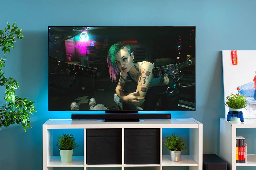 Samsung Q800T soundbar i TV 8K