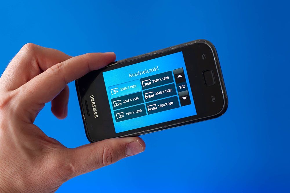Galaxy S I9000 aparat
