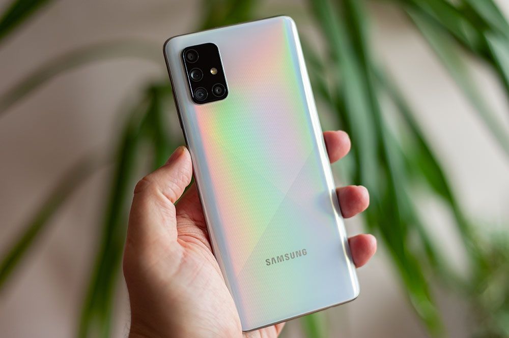 Samsung Galaxy A71 - obudowa