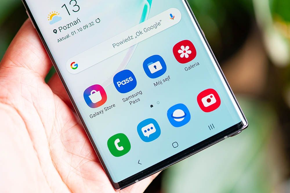 najbezpieczniejszy smartfon - Samsung