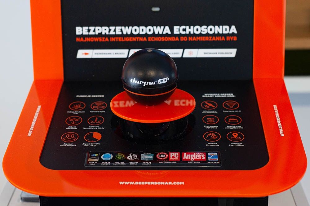 Deeper Pro+ echosonda rybacka bezprzewodowa