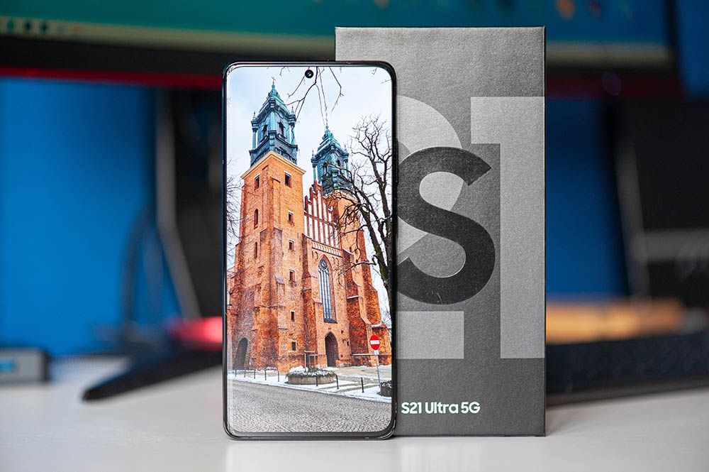 Galaxy S21 Ultra wyświetlacz