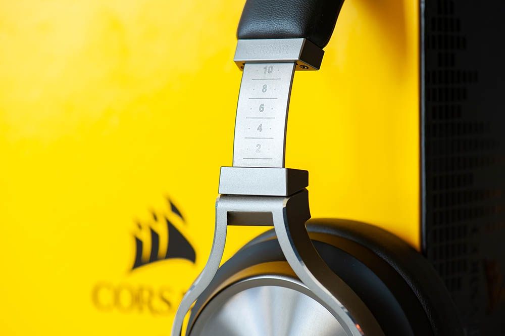 Corsair Virtuoso RGB Wireless SE - regulacja