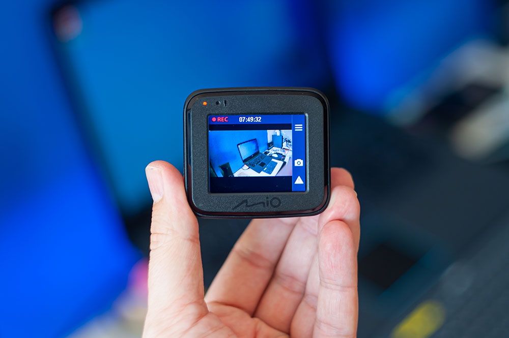 Mio MiVue C540 - wyświetlacz