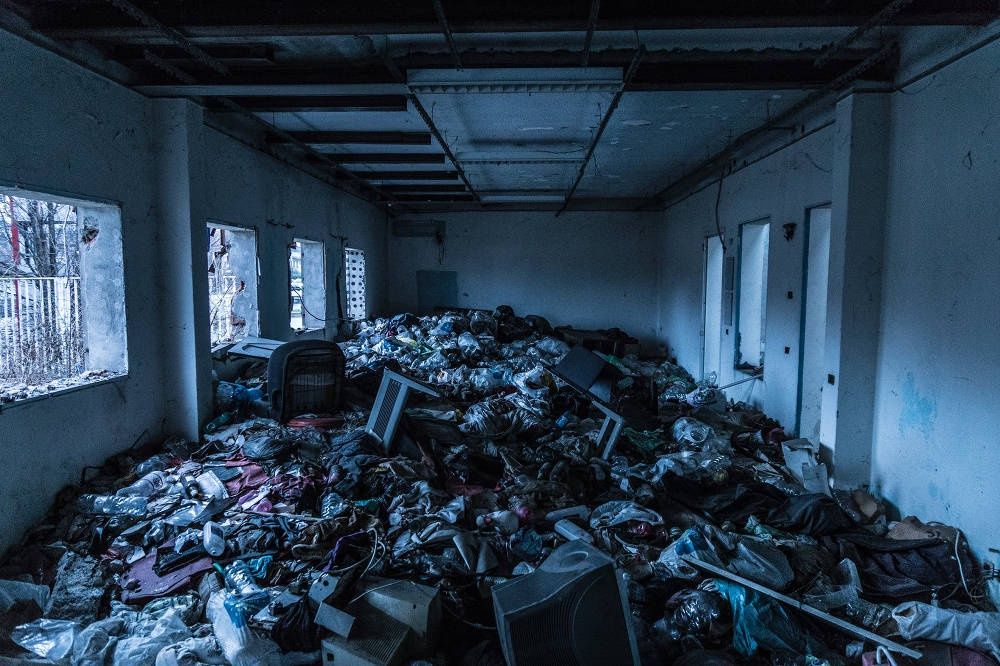 elektośmieci pokój