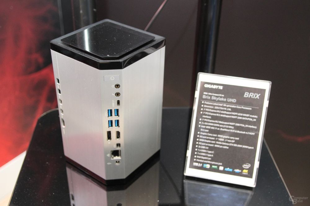 Gigabyte BRIX Skylake UHD komputer