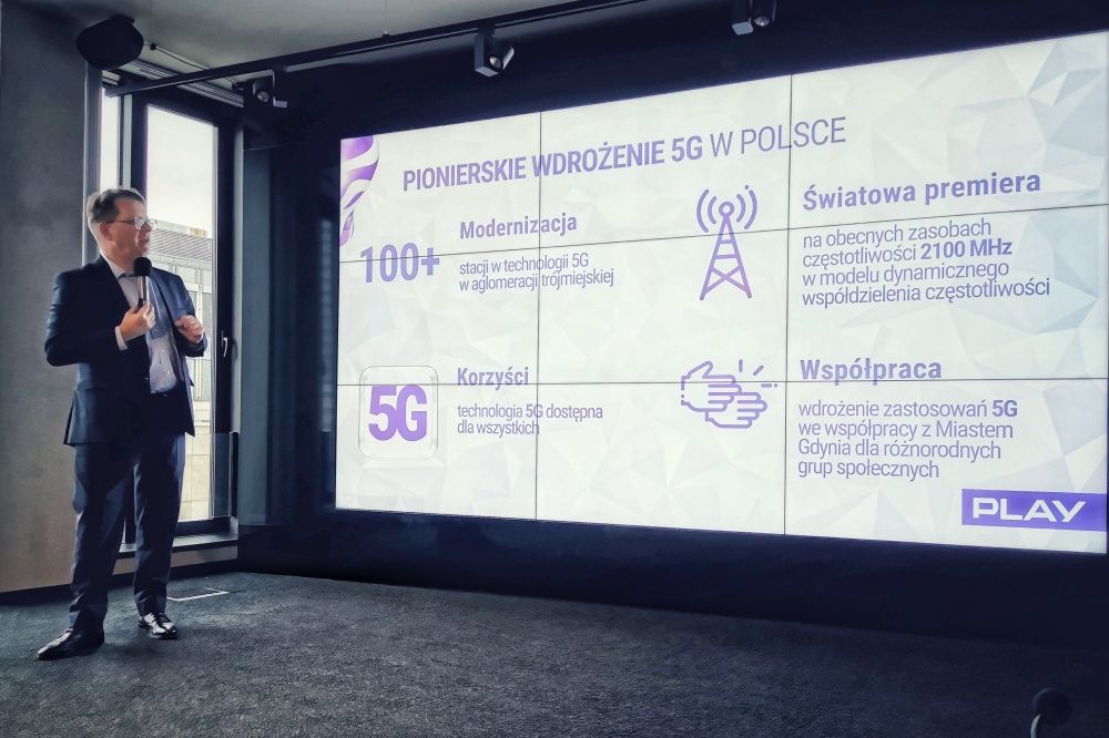 Play wdrożenie 5G w Gdyni