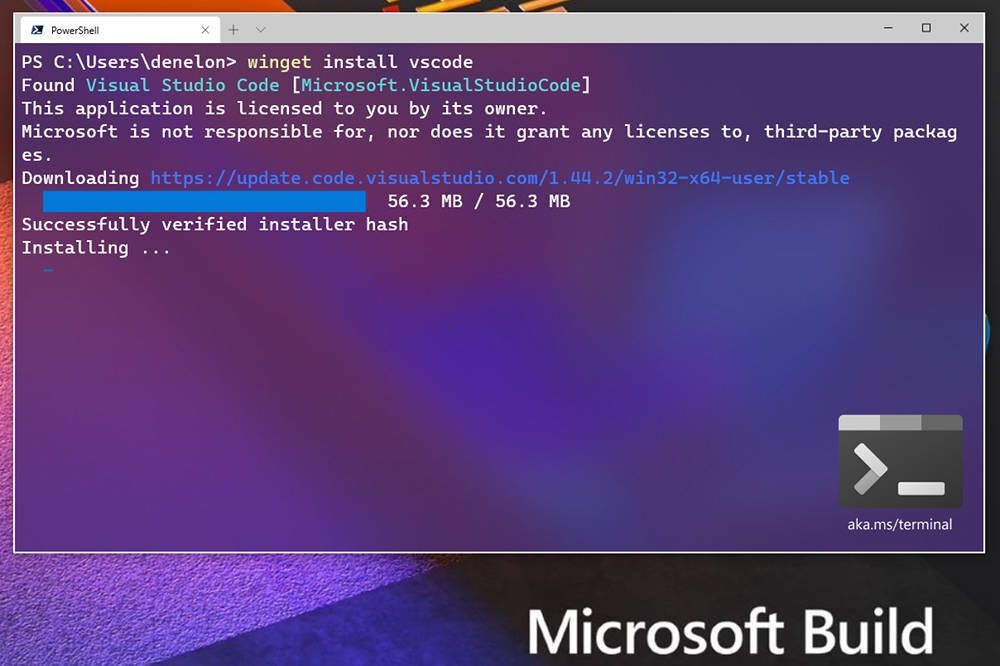 winget install