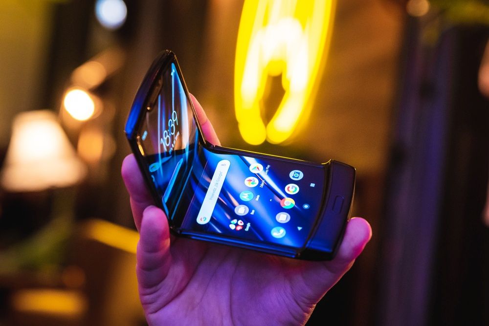Motorola RAZR ekran elastyczny