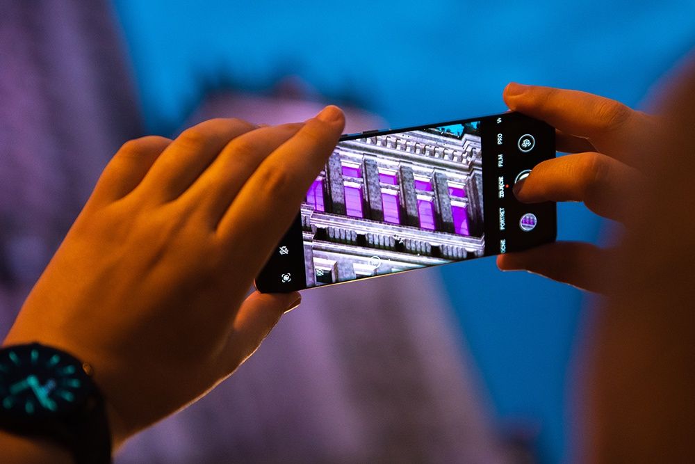 Huawei P40 Pro Plus fotografowanie wieczorne