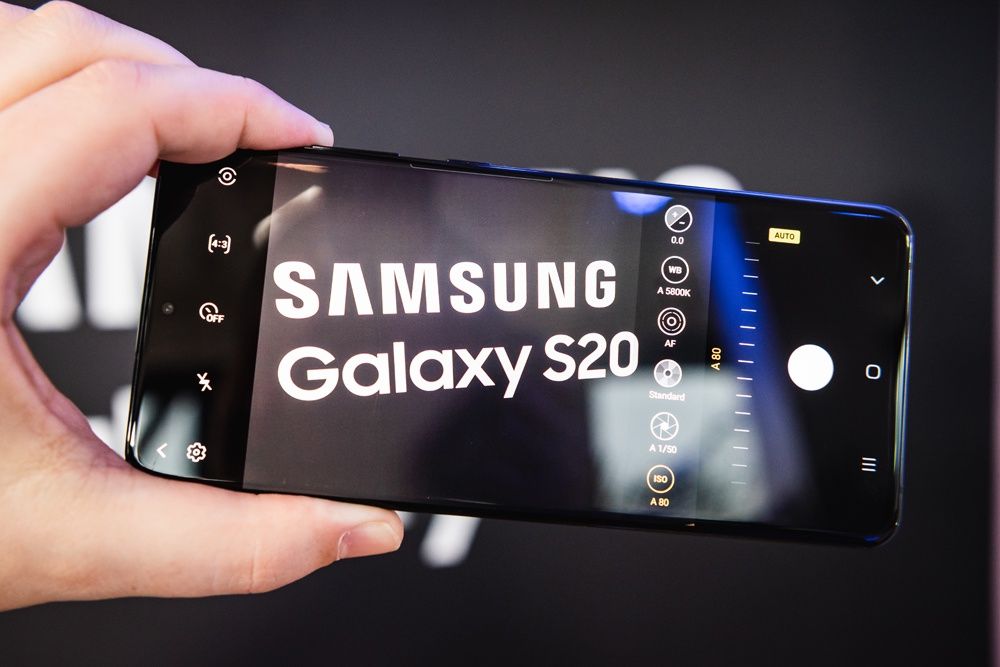 Samsung Galaxy S20 Ultra tryb ręczny