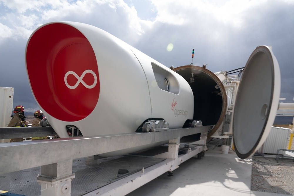 Virgin Hyperloop test