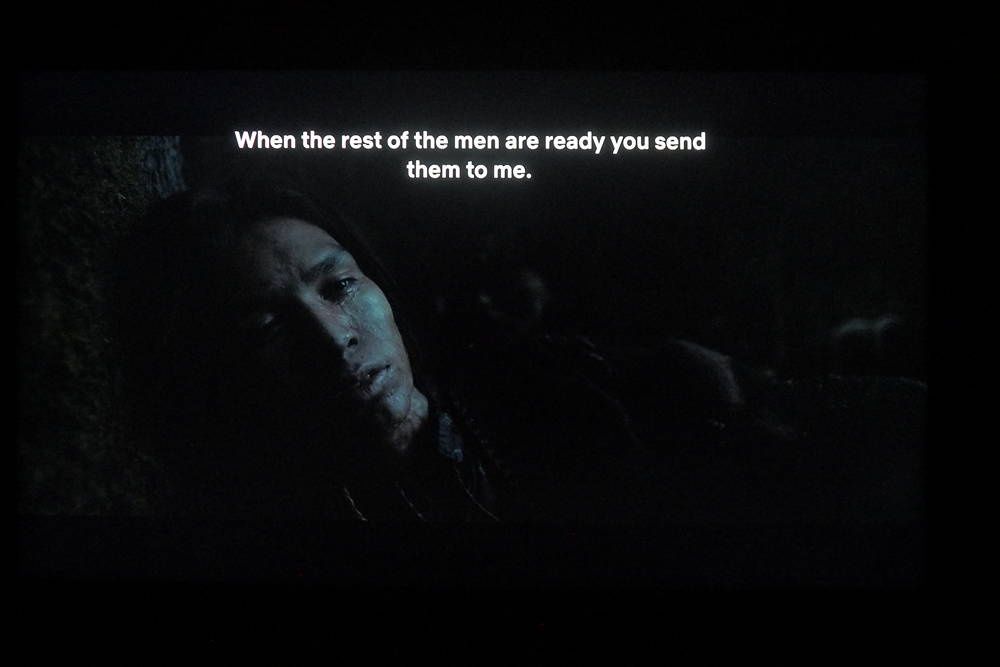 Samsung 65RU8002 test kontrastu